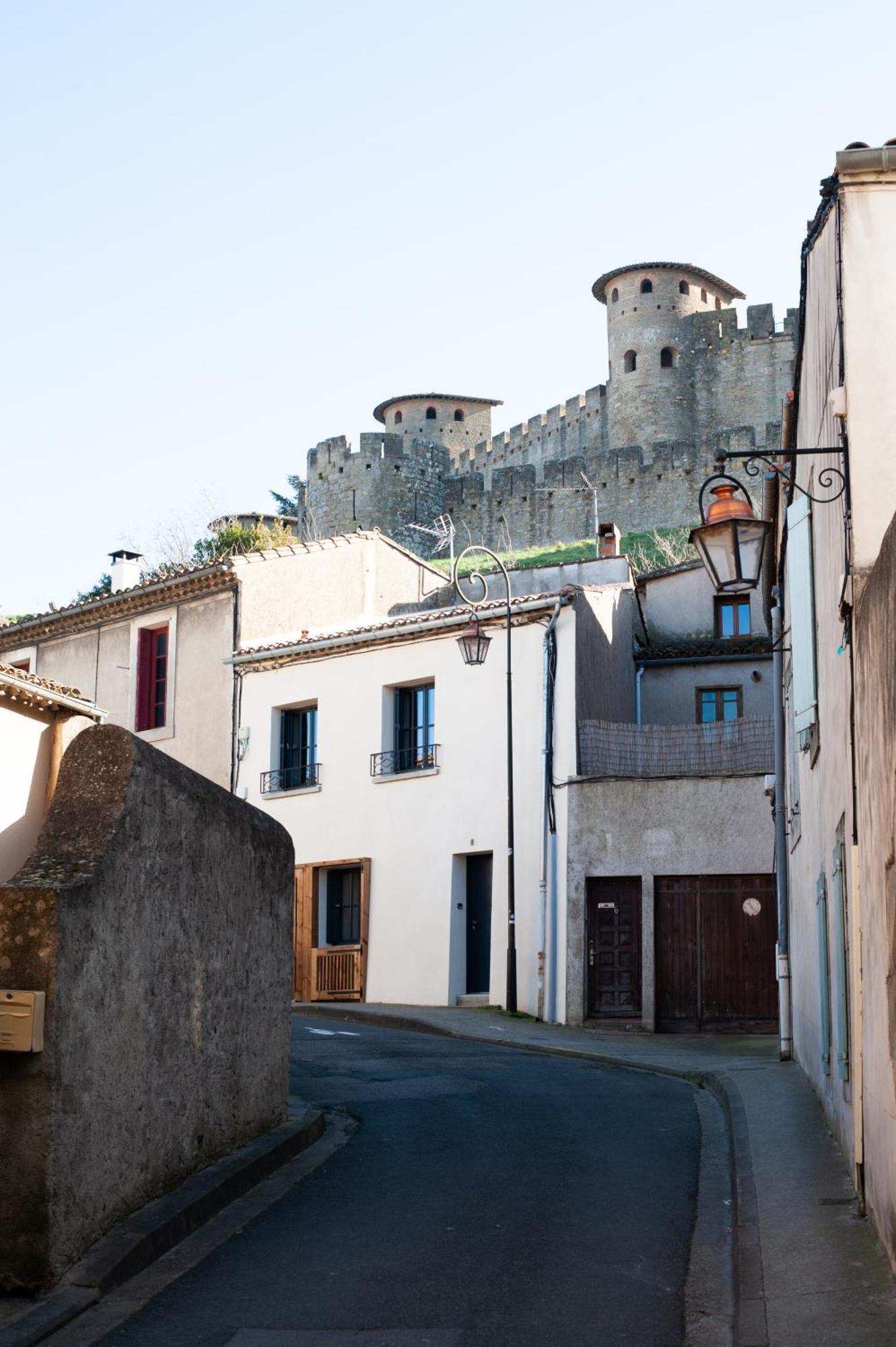 La Maison Rue Nadaud, Au Pied Des Remparts Carcassonne Extérieur photo
